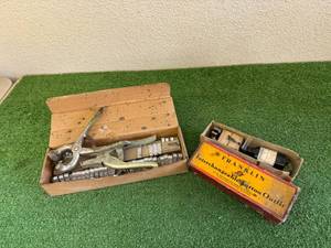 Vintage Livestock Tattoo Equipment