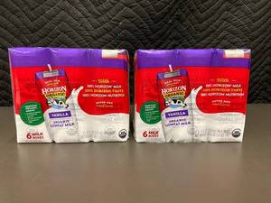 Horizon Organic Lowfat Milk Vanilla - 6 Milk Boxes Per Pack (2-Pack) - 8 Fl Oz Each