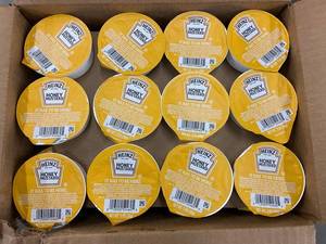Heinz Honey Mustard Cups - 2 Oz Single-Serve Condiments Case of 16