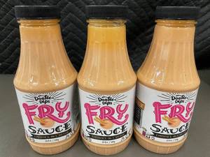 Double Dips Fry Sauce, 3 Bottles, 13.9 oz Each