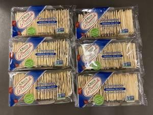La Panzanella Croccantini Original Sea Salt Artisan Crackers (Lot of 4)