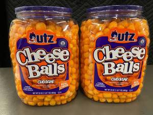 Utz Cheddar Balls Cheese Snack 2-Pack