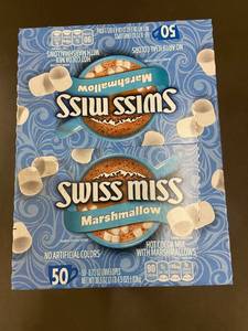 Swiss Miss Marshmallow Hot Cocoa Mix - 100 Envelopes, Best by Feb 13 2026