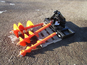 Raytree Skid Steer Auger w6 12 18 Augers