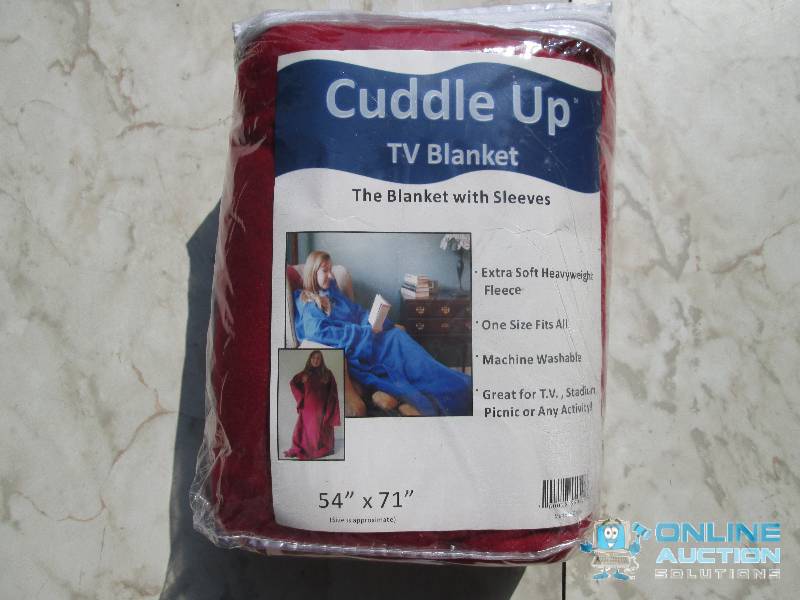 New Cuddle up TV blanket...
