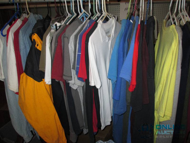 Lot of Mens shirts and other items...
