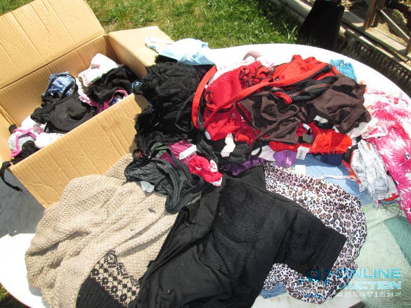 Box of assorted lingere, all appear...