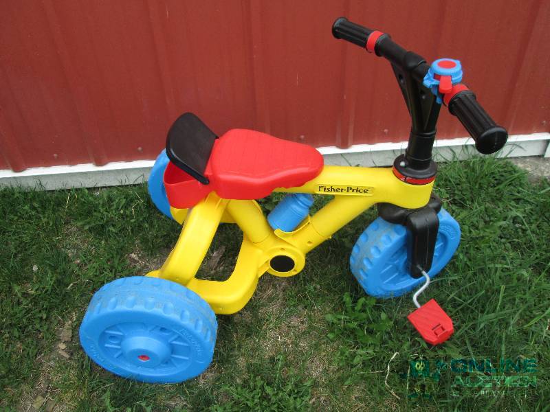 fisher price plastic tricycle