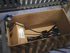 Lot of (15) Televic Microphones and Microphone Stands