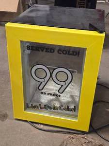 Household Display Cooler  99 Proof logo  SD21