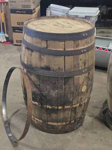 53-Gallon White Oak Whisky  Bourbon Barrel