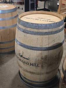 53-Gallon White Oak Whisky  Bourbon Barrel  Jeffersons Pritchard Hill logo