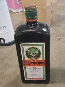 Display Bottle  Jagermeister logo