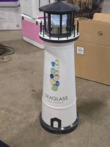 Lighthouse Display (Lighted)  Seaglass Wine logo