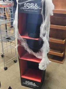 Metal  Wood Display Rack  1924 Halloween logo