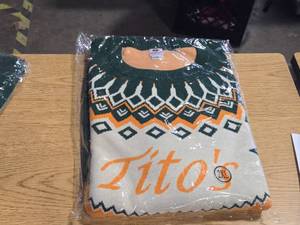 Sweater  Titos logo  Size 2-Xlarge