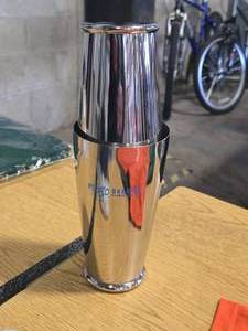 Metal Shaker Cup  Milagro Select Barrel Reserve logo