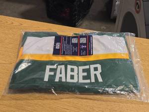 Jersey  #7 Brock Faber Minnesota Wild (signed  autographed) logo  Size Adult XL
