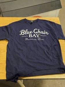 Gildan� Heavy Cotton T-Shirt  Blue Chair Bay Premium Run logo  Size Adult Large