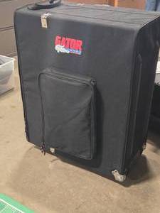 Soft-Side Travel Road Case with Handle and Wheels by Gator Cases