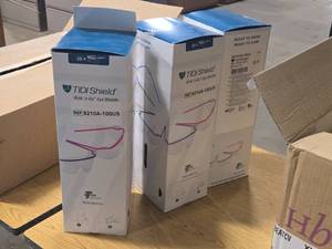 Lot of (3 Boxes) Tidi Eye Shields 25-count ( 75 total items )