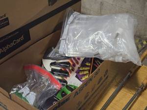 Lot of (1 Box) Housewares - Cake Frosting  Icing Station with Molds, Apple Corer, Microwave Popcorn Popper, Halloween Cookie Molds