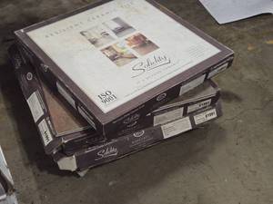 Lot of (4 Boxes) Metroflor Solidity Ceramic Tile Squares 16 (Slate) 10-count ( 40 total items )