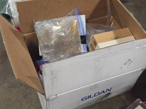 Miscellaneous Office Supplies - Clipboards, Cables, Counter Pens with Chain