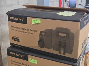 Alphaguard ID Card Printer (in original packaging)