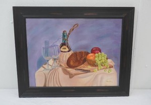 Framed Oil on Canvas 29x 23 by Mary Hein