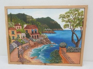 Framed Oil on Canvas 26x 20 by Mary Hein