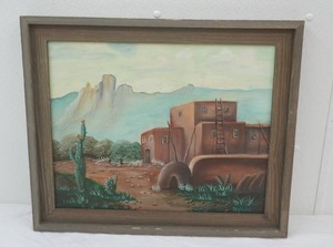 Framed Oil on Canvas 23x 19 by Mary Hein
