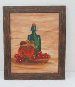 Framed Oil on Canvas 20x24.5 by Mary Hein