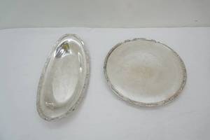 Vintage Rogers & Bro Serving Platters