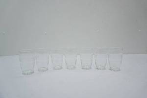 Vintage Anchor Hocking Laurel Leaf Tumblers. Etched Glass (7ct)