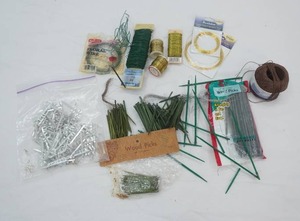 Beading & Crafting Wire, String, Wired Piks and more