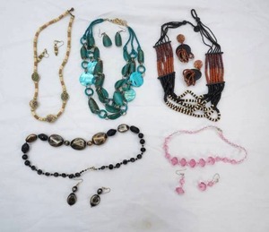 Jewelry Lot Necklace & Earring Sets