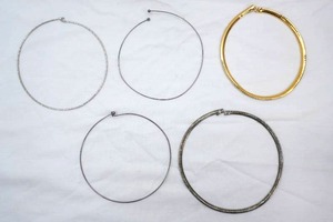 Jewelry Lot Gold & Silver Toned Necklaces