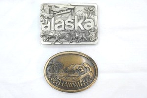 Belt Buckles Alaska & Hawaii