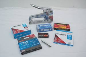 Heavy-Duty Stapler and Staples