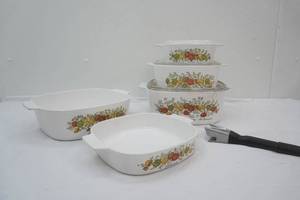 Vintage Corning Ware Spice O Life Casserole Dish Set (1972-1988)