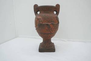 Decorative Greek-Style Urn 7.5x5x13