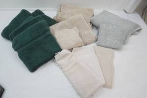 bath and hand towels