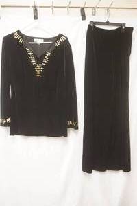 Velour Top & Pants. Coldwater Creek Womens Size 10