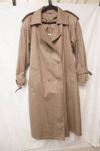 John Weitz Tan Trench Coat. Womens Size 16W