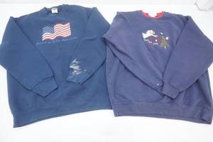 Womens Sweatshirts 2ct size L