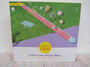 SUN SQUAD 40 DOUBLE INFLATABLE WATER SLIDES XL - PINKBLUE
