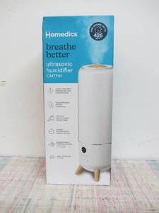 HoMedics Cool Mist Ultrasonic Top-Fill Humidifier with Aromatherapy