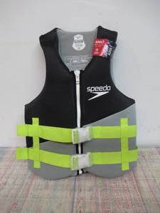 Speedo Adult Life Vest - BlackLime XSS