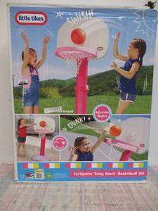 Little Tikes TotSports Easy Score Toy Basketball Set 2pc - Pink